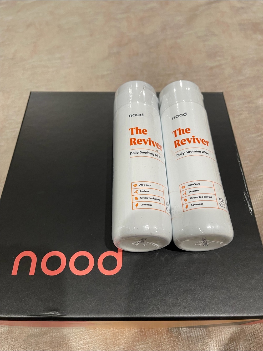 Nood Hair removal flasher 2.0 plus 2 The Reviver Daily Soothing Aloe Mist. New